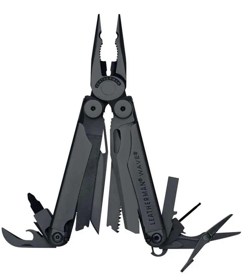 Leatherman Wave Multitool Black with Cap Crimper DEACTIVATED